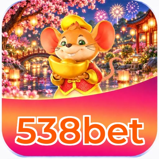 Interface da plataforma 538bet mostrando slots populares e bônus de boas-vindas